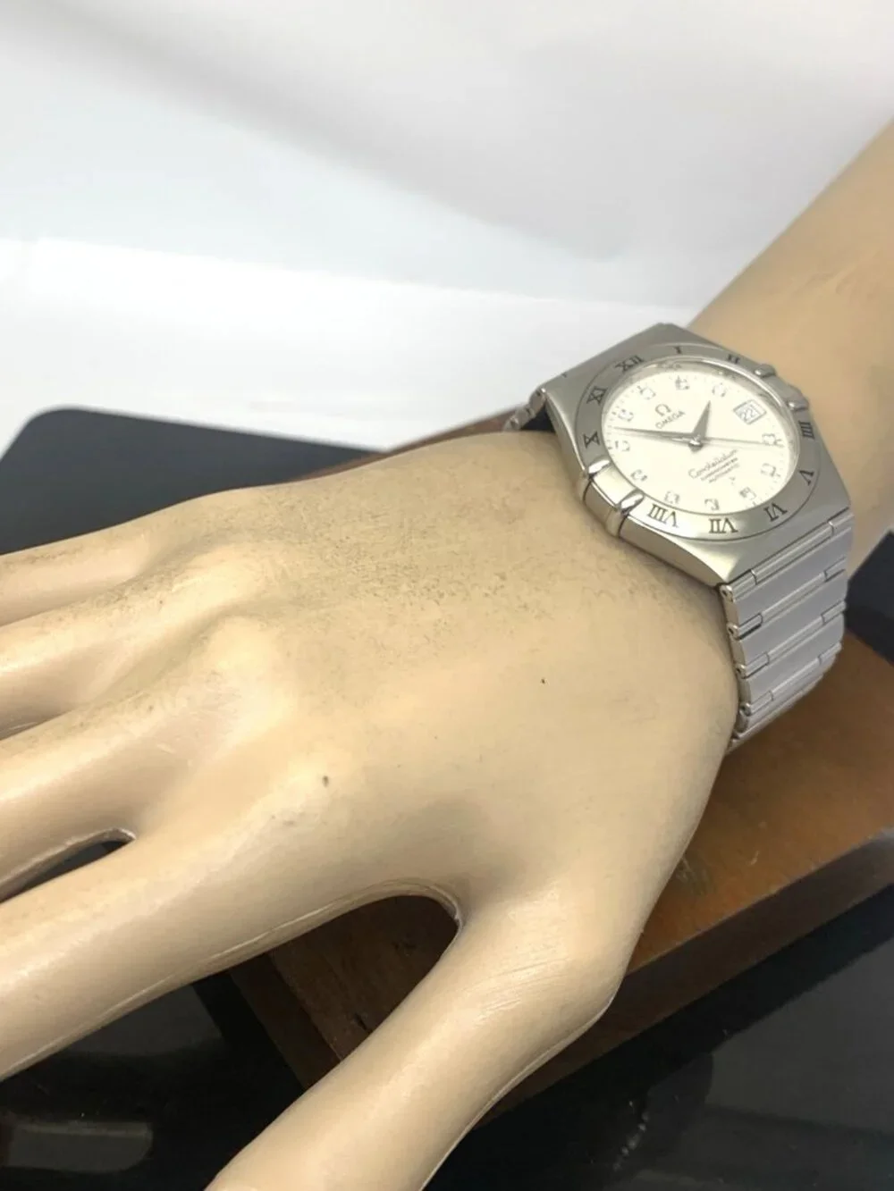 Omega Constellation Watch 50 Years Anniversary Diamond Swiss Automatic 35.5mm